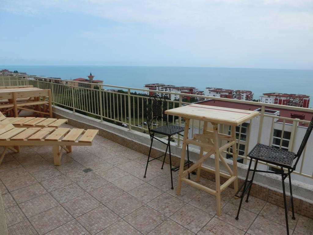 Panoramic Sea View Apartment Crown, Pools And Beach, Sveti Vlas Extérieur photo